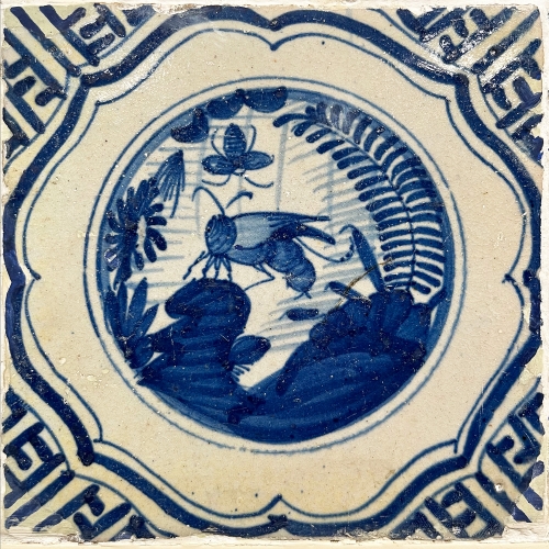 Chinese decorated insect 1625-1650